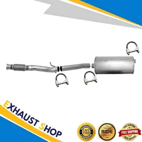 Rearmufflerfor09-13 Exhaustdr 48697 Frontflexpipe Silverado1500 5.3l&09-12 4.3l 143.5 Inch Wb Rwd 4wd