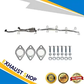 78309 Exhaustdr 48766 Front Flex H-muffler For 2013-2014 Ford Edge &2013-2015 Lincoln Mkx 3.7l Instock