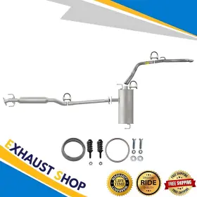54914 Exhaustdr 56276 53576 Rear Resonator Muffler Tailpipe For 2011-2016 Toyota Sienna 3.5lfwd Fastship