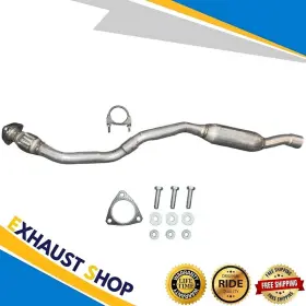 Ted99300 Exhaustdr Right Side Flex Muffler For 08 09 10 Audi A5 Quattro A4 Q5 3.2l
