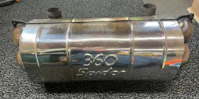01239911000 Ferrari 360 Spider Tubi Style Exhaust Central Muffler