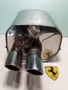167999 Ferrari 550 Maranello Barchetta Muffler Silncer Exhaust Tips Lh Genuine