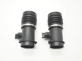 171707 Ferrari 2001 360 Spider Maf Air Flow Sensor Meter Tube Pipe Intake Set Of 2 Oem