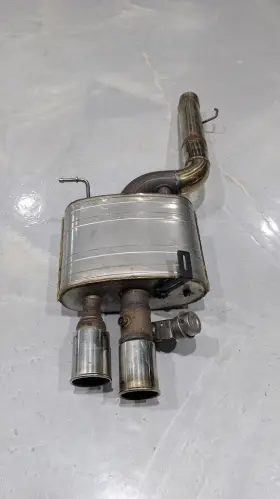 220193 Ferrari Custom 599 Gtb Lh Left Muffler With Tips Used P/n Driver Side
