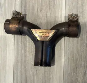 Tp-f142 Ferrari 258108 458 Rear Silencer Connection Exhaust Pipe Distributor Oe