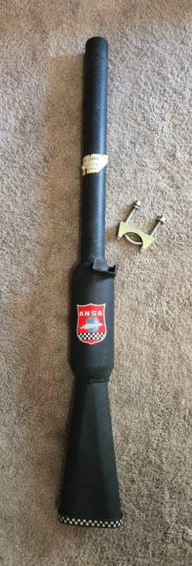 Un-3988 Ferrari 3988 Exhaust Marmitte Ansa Muffler Resonator Flare Tip Nos Vintage