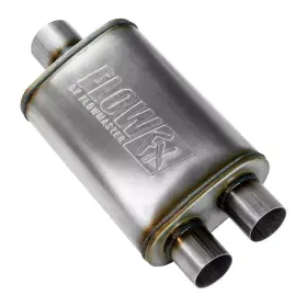 72198 Flowmaster Moderate Sound Flowfx Exhaust Muffler With 3 Inch Center In / 2.5 Dual Out