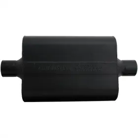 942445 Flowmaster 2 Two Muffler Super 44 2.25 Inlet/2.25 Outlet Steel Black