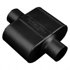 9430109 Flowmaster Two 2 Muffler Delta Force One Chamber 3 Inch Inlet/3 Outlet Steel