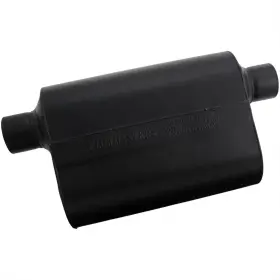 952549 Flowmaster Muffler 2.5 Offset Inlet 2-1/2 Outlet Super 40 Exhaust