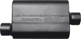 F942446 Flowmaster Performance Exhaust Super 44 Series Muffler With 2-1/4 Inch Offset Inlet Center