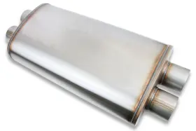 12599-fm Flowmonster 409ss Oval Case Absorption Muffler