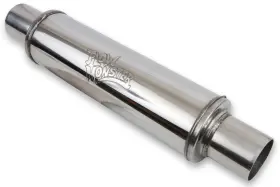 14416-fm Flowmonster 409ss Round Case Absorption Muffler