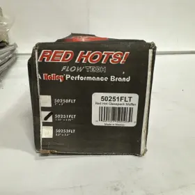 Flowtech 090127500262 50251flt Red Hots Glasspack