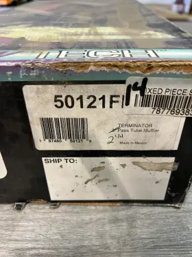 50121 Flowtech Terminator The Bad Boy Of Mufflers Performance 50121flt Series