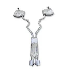 2482168x Fomoco Ford Mustang 2.3l Ecoboost Exhaust Muffler Resonator F7-4422 Gmv7d