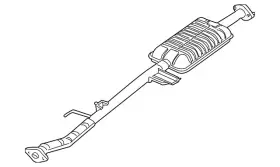 5l8z-5230-ba Ford Genuine Muffler