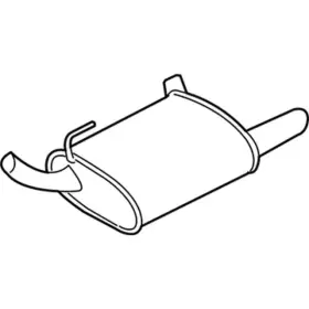 8r3z-5230-l Ford Genuine Muffler