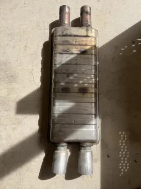 A451q Ford 2015-2023 Mustang Gt Mid Resonator Muffler