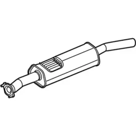 Cv6z-5230-v Ford Genuine Muffler