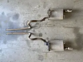 Dr3z-5230-g Ford Exhaust Pipe Muffler Left And Right 3.7l At Fits 2011-2014 Mustang 79090