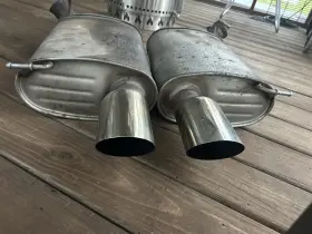 F1-8214-l Ford Performance Axel Back Exhaust 11-14 Mustang Gt
