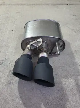 F1-8831l Ford Fcm/f1-8831l A451q 2025 Mustang Gt Dark Horse Active Performance Exhaust Muffler - Left Side