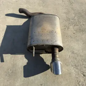 Fr335l274c Ford 2015-2023 Mustang 2.3l Rwd Rear Right Side Exhaust Muffler Oem-cut