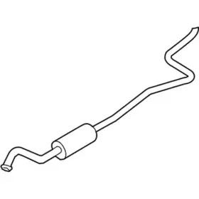 Gn1z-5230-ah Ford Muffler Assembly For Ecosport 2018-2021