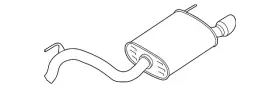 Pr3z-5230-az Ford Genuine Muffler Assembly Pr3z-5230-az Ford Genuine Muffler Assembly