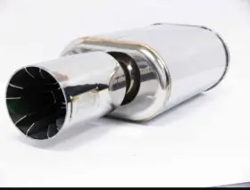 Tr2-10-30 Forza Obx Tuning Sportza Sports Muffler 3 Inch Inlet