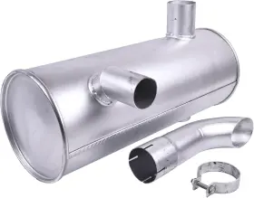 287-0206 Fp Fridayparts Muffler 2870206 For Caterpillar Cat Engine 3046 Excavator