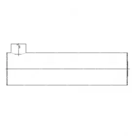 418462000 Freightliner Exhaust Muffler Aluminized Steel For