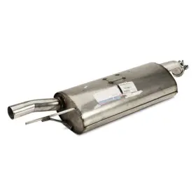 W0133-1656789-oes Genuine For Jaguar Xjr 1998-2003 Rear Passenger Side Exhaust Muffler