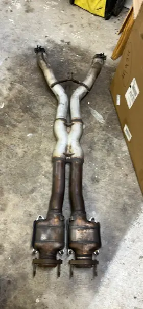 12624906 Gm Oe Corvette Z51 C7 Silencer Oem Exhaust X-pipe Catalytic Converter