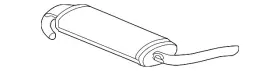 15898905 Gm Genuine Intermediate Pipe
