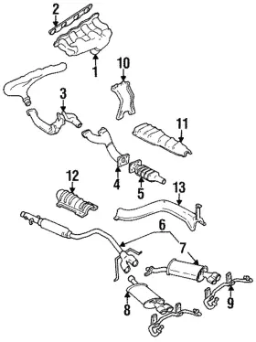 25657466 Gm Genuine Muffler