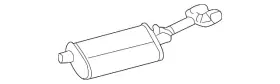 25693403 Gm Genuine Exhaust Muffler