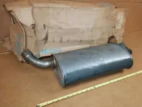 3960601 Gm Nos 69 Chevy Corvette 350 427 Lh Muffler Also 70 71 72 1969 1970 1971 1972
