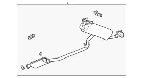 84997135 Gm Genuine F Muffler
