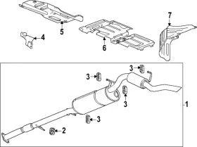 85608048 Gm Genuine F Muffler