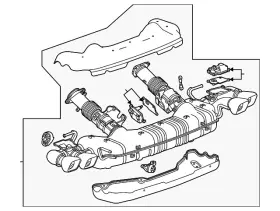 85723233 Gm Genuine F Muffler