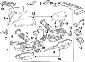 85723236 Gm Genuine F Muffler