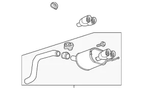 86540885 Gm Genuine Muffler
