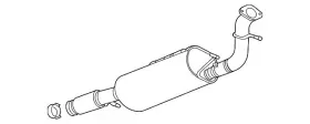 87824233 Gm Genuine Muffler