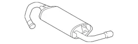 88969131 Gm Genuine F Muffler