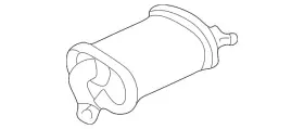 18030-s87-a00 Honda Genuine Muffler Set R Ex