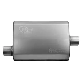 21602hkr Hooker - Maximum Flow Aluminized Steel Oval Glass Pack Gray Exhaust