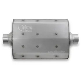 21516hkr Hooker Headers Aero Chamber Muffler Single 2-1/2 Inch Center Inlet