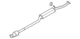 28650-d3470 Hyundai Genuine Exhaust Muffler
